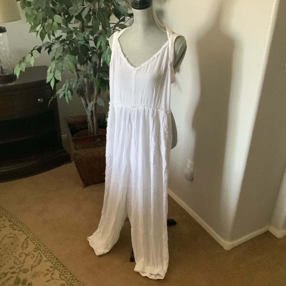 🆕Free People White Jumpsuit - Picture 6 of 7